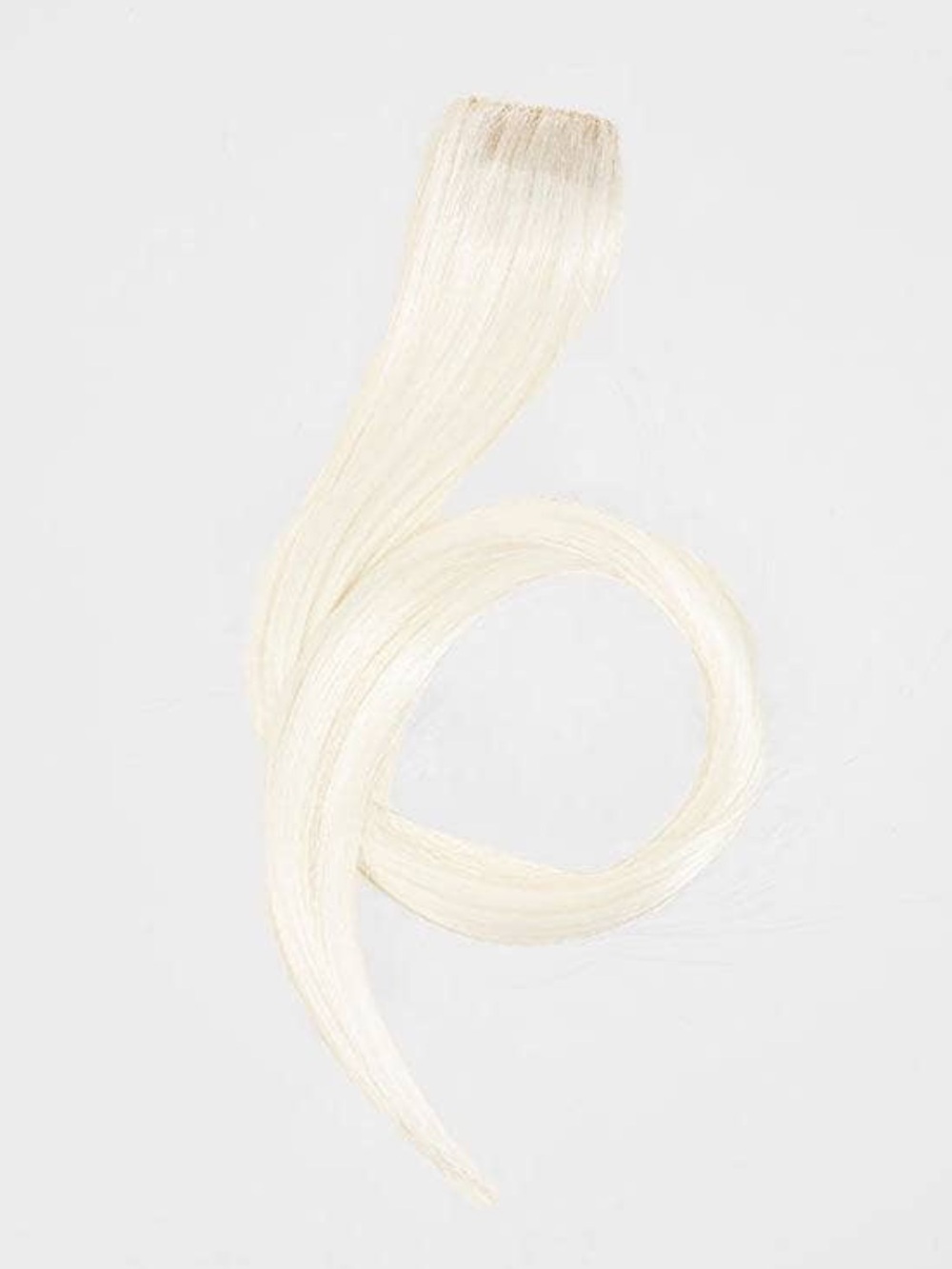 NWT INH Hair Hi-Lites 20” White Clip-In Hair Extensions 2 Pack